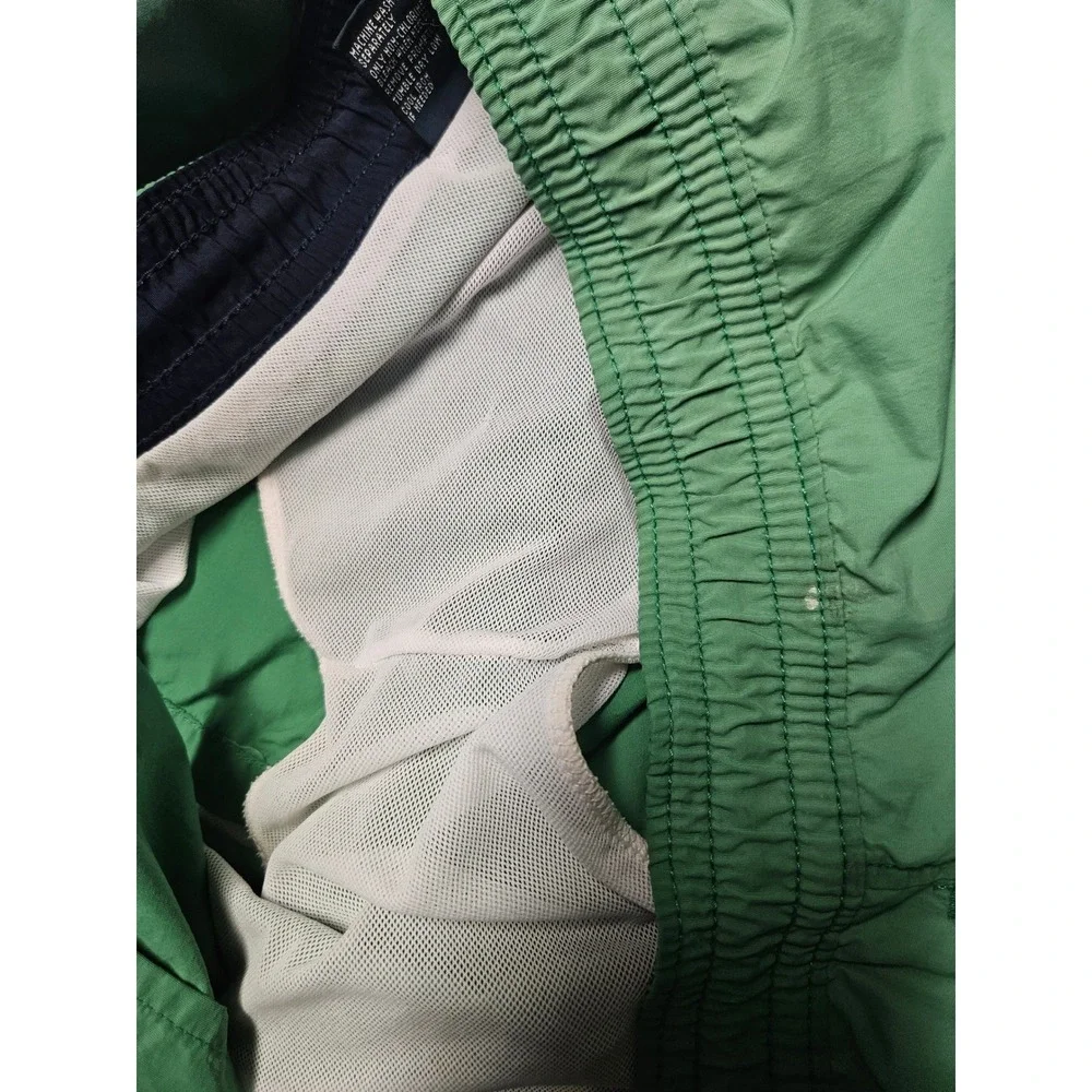 Polo Ralph Lauren Swim Trunks Mens Large Green Mesh Lined Pony Logo Shorts